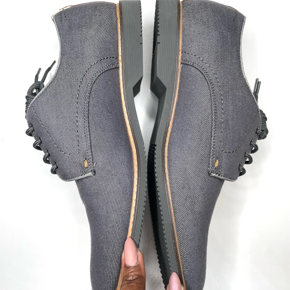 Steve Madden Men’s Nevins Denim Derby Size Women’s 9 View 5